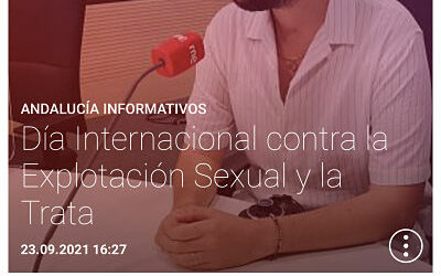 Participación en RNE con motivo del Día Internacional contra la Explotación Sexual y la Trata de Per