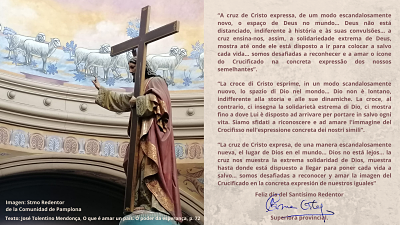 Felicitación por el Santísimo Redentor de la Superiora provincial