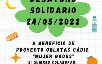 Desayuno Solidario en el IES «Drago» a beneficio del proyecto «Mujer Gades»