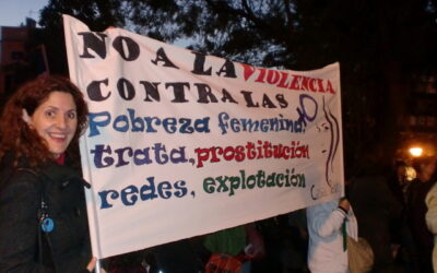 Casal Petit en la manifestación del 8 de marzo