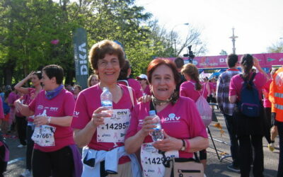 Carrera de la Mujer y Oblatas con dorsal
