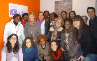 Dña. Soledad Becerril Visita el Centro al Alba de Sevilla