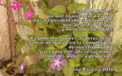 Felicitación de Pascua. M Luisa Rodríguez