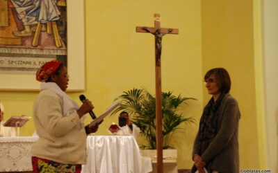 Votos perpetuos de Godelieve Ilanga en Italia