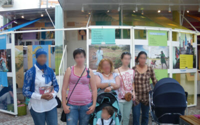 Visita de la exposición: Mujer la Fuerza del Cambio en la India»