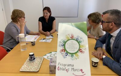 La Consejera de Mujer, Igualdad, LGTBI, Familias y Política Social visita el Programa Oblatas Murcia